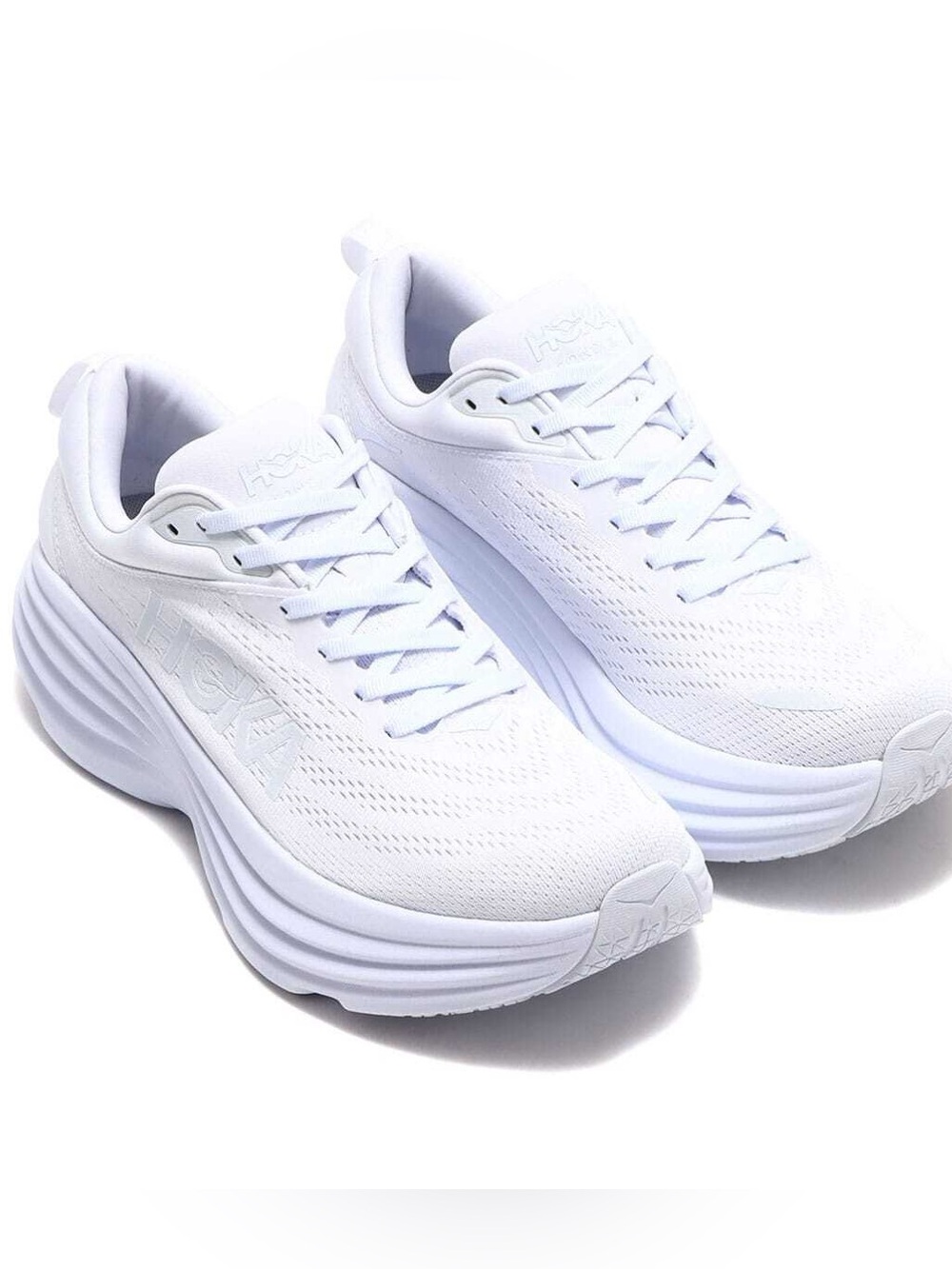 Hoka Women's Bondi 8 All-White